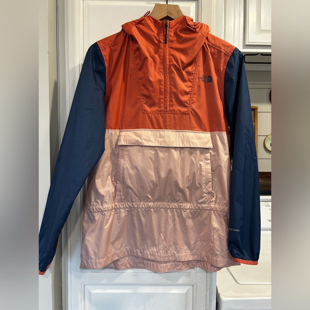 The North Face Fanorak 2.0 Jacket Anorak Women's MPink Orange Blue Peach